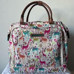 Lily Bloom Weekender roller bag